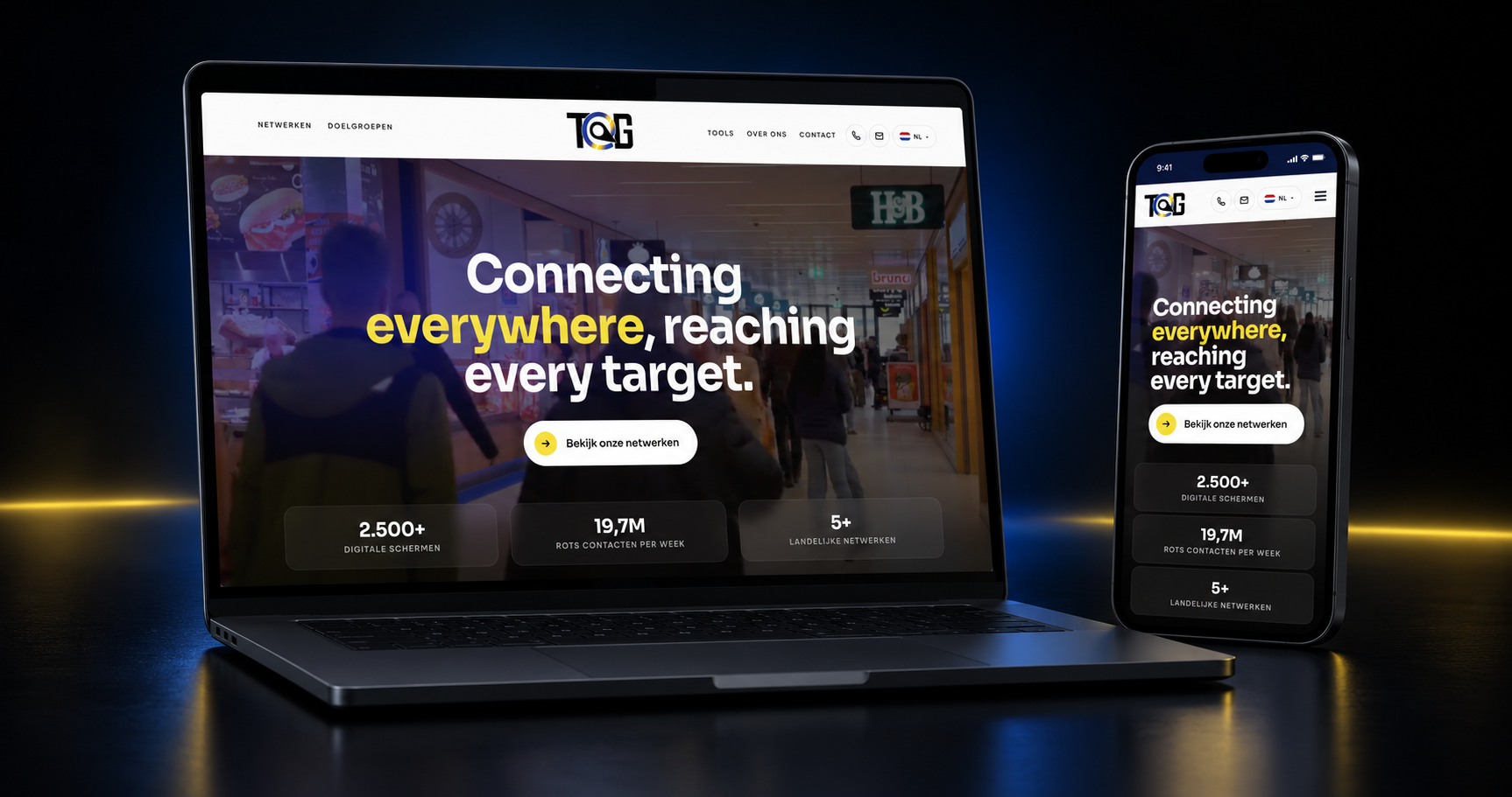 Custom Website - TAG Outdoor