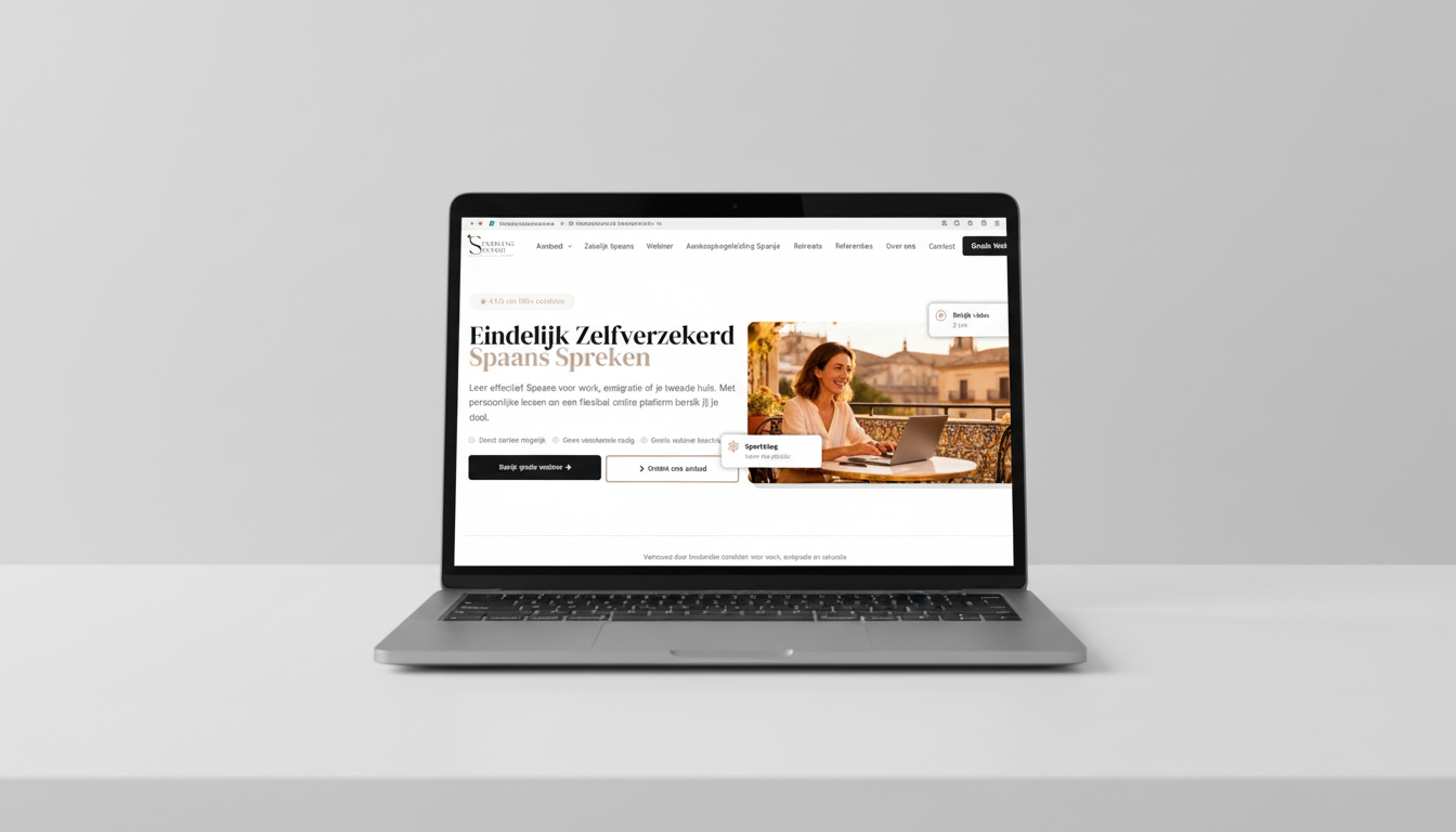 Conversie Website - Sparkling Spanish