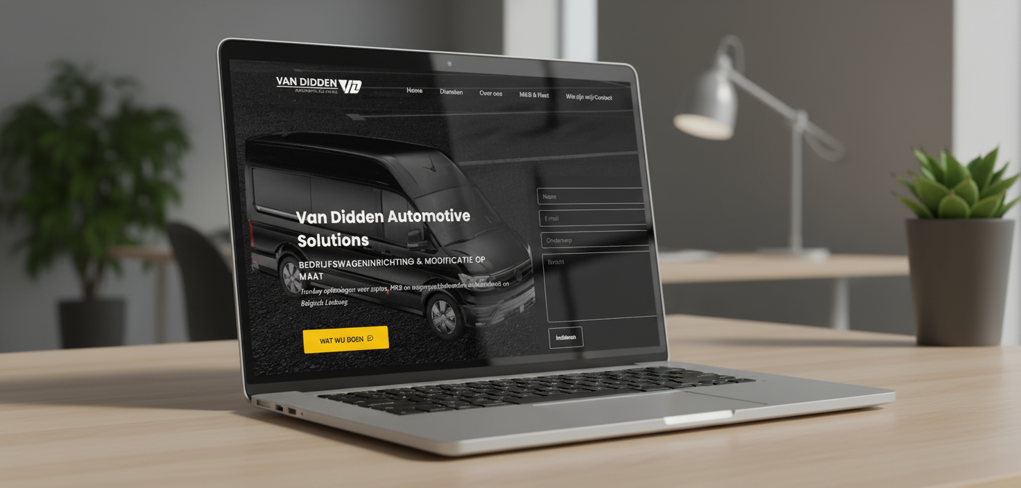 Conversie Website - Van Didden Automotive